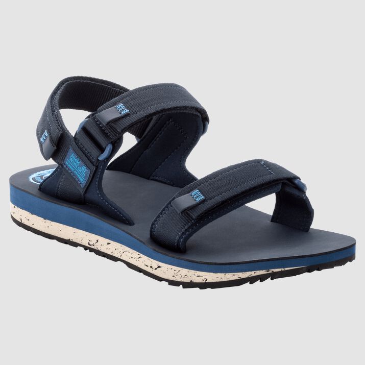 Jack Wolfskin Mens Outfresh Deluxe Sandals Dark Blue 341580FER